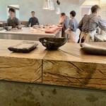 レヴォ - カウンター席から