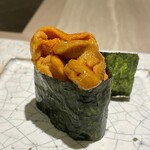 島津 - バフン雲丹 軍艦巻き