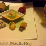 白船荘 新宅旅館 - 夕食１