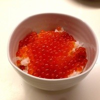 晴庵 - いくらご飯