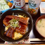 辰味庵 - うな丼定食＝1800円