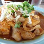 洋庖丁 - ジャンボ焼定食（特盛）1,100円