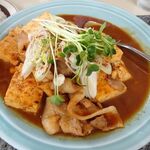 洋庖丁 - ジャンボ焼定食（特盛）1,100円