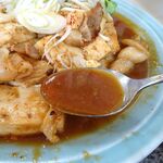 洋庖丁 - ジャンボ焼定食（特盛）1,100円