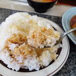 洋庖丁 - ジャンボ焼定食（特盛）1,100円