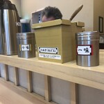 そばの神田 東一屋 - コンディメンツ。