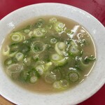 安全食堂 - ラーメンのスープです