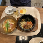Shi jan - シジャン石焼きビビンバミニ冷麺セット