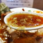 オランダ軒 - チャーシューメン（1400円）＋味玉（120円）