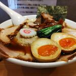 オランダ軒 - チャーシューメン（1400円）＋味玉（120円）