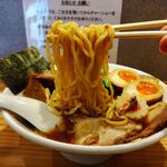 オランダ軒 - チャーシューメン（1400円）＋味玉（120円）