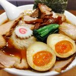 オランダ軒 - チャーシューメン（1400円）＋味玉（120円）