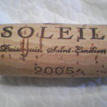 ワインズパトリー - 1杯目の美味、シャトー・ソレイユ。