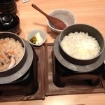 レストラン QUATRE CINQ (道後夢蔵) - ボリュームたっぷりの釜めし