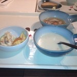 ややダイニング - 朝食お代わり クラムチャウダー、グラタン