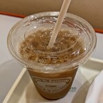 カフェ ディ エスプレッソ 珈琲館 - ミルクとシロップ入れました