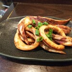 金町製麺 - イカ焼き