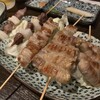 Yakitori Teppen - 砂ズリ、豚バラ、エリンギ巻き