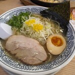 丸源ラーメン - 柚子ネギ塩ラーメン ¥913