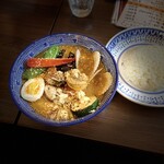 SOUP CURRY & NFT ART SHANTi - 豊浦直送帆立と広島産牡蠣のスープカレー