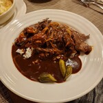 香味亭 - ハヤシライス　オンザルー