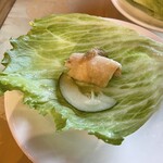 Soup Restaurant 三盅两件 Jewel - レタスでくるんで～