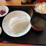 海鮮丼 ととや - いか刺し定食