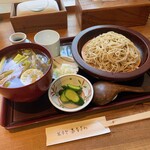 蕎麦切り あなざわ - 鴨汁もり膳