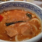 三田製麺所 - チャーシューごろごろ＆めんまも入っています