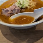 さっぽろ純連 - 味噌スープ