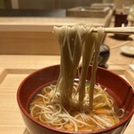 日本橋 蕎ノ字 - ☆桜海老のかき揚げ蕎麦