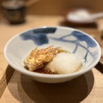 日本橋 蕎ノ字 - ☆車海老の頭　