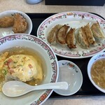 餃子の王将 - 餃子到着後