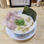 鶏そば のぶる - 鶏そば 全部乗せ