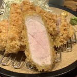 とんかつ けい太 - ロースアップd(￣ ￣)