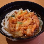 スシロー - かき揚げうどん