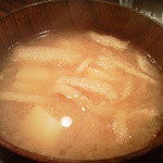 紅亭 - お味噌汁