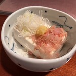 Teuchi Soba Gyoutoku Jian - 冷奴