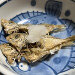 山海 - 小アジの唐揚げ