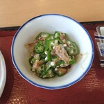 盛岡月が丘食堂 - オクラ