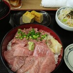湯島寿司 - カマトロ丼1320円（税込）