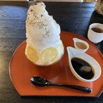 ぎおん徳屋 - お番茶のカキ氷(税込980円)