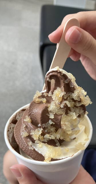 波の華（ナミノハナ） - 羽前大山（ソフトクリーム）の写真