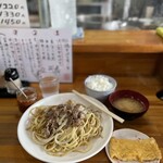 長谷川 - 焼きそば定食　大　@1,100円