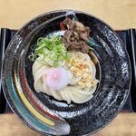 日の出製麺所 - トッピングはセルフです。