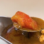 かれーの店 うどん  - トマト