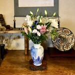 川庄 - 大将が生けたとされる生け花…