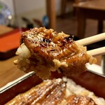 川庄 - 「鰻重」のアップ①…