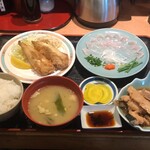 市場食堂 よし - ふくふく定食2200円