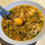 まんしゅう 蔦屋書店店 - 玉子おとしじゃんめんハーフ